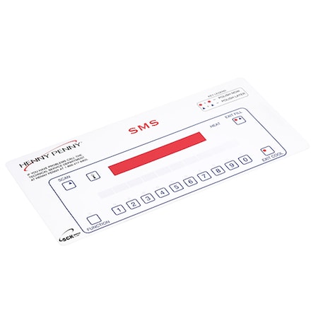 Henny Penny Decal, 8-Head Control, Kfc 50624